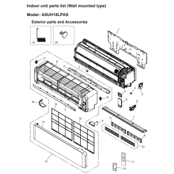 FUJITSU K9387479010 aka 9387479010 LOUVER UP/DOWN HY