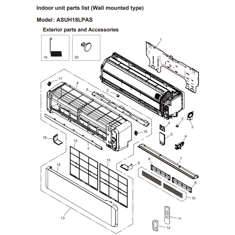 FUJITSU K9387479010 aka 9387479010 LOUVER UP/DOWN HY