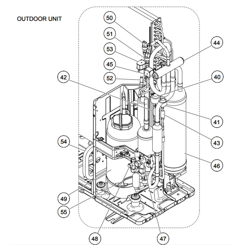 FUJITSU K9970109010 aka 9900132088 HEATER CRANK CASE 48HFI