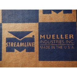 1/2 inch x 50 ft. Line Set Mueller Streamline HVAC Copper Refrigerant Pipes with DURAGUARD PE Insulation (82 or 164 ft optional)