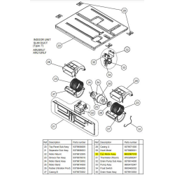 FUJITSU K9602967018 aka 9602967018 Fan Motor Assy