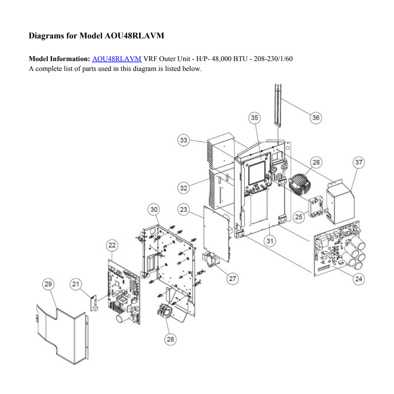 FUJITSU K9900481025 aka 9900481025 REACTOR ASSY HVAB 3A 17MH