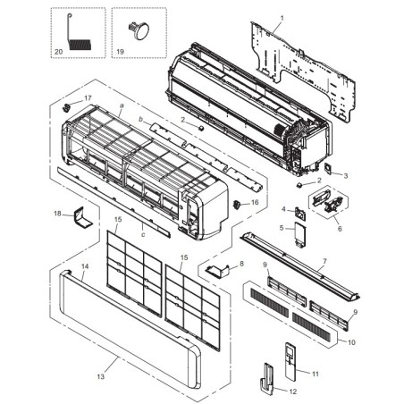 FUJITSU K9383765056 aka 9383765056 HOLDER WIFI HY