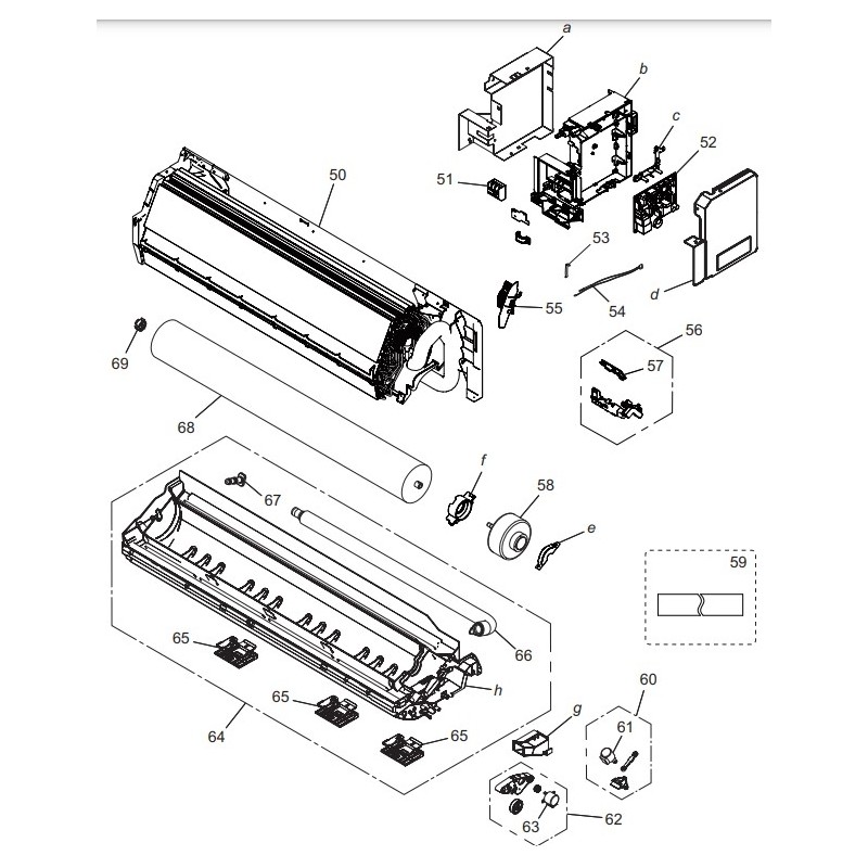 FUJITSU K9387064155 aka 9387064155 EVAPORATOR TA HY