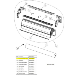 FUJITSU K9315338020 aka 9315338020 EVAPORATOR RAC+RLXS DW