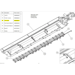 FUJITSU K9385908017 aka 9385908017 FAN GUARD HY ASU30RLE