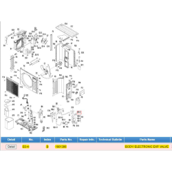 DAIKIN 1801390 Valve Body, Motor Operated