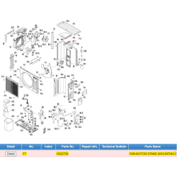 DAIKIN 6022759 Motor Base