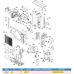 DAIKIN 6025111 Thermistor Assembly