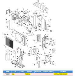 DAIKIN 7900074 Wire Harness