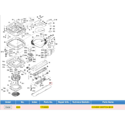DAIKIN 1703085 COVER. SWITCH BOX