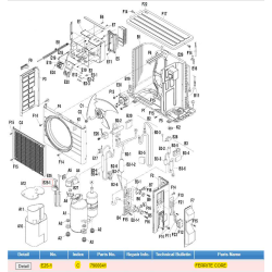 DAIKIN 7900041 FERRITE CORE