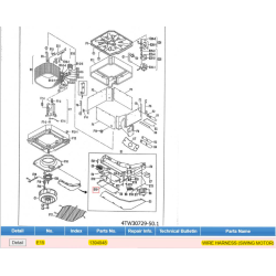DAIKIN 1394948 WIRE HARNESS (SWING MOTOR)
