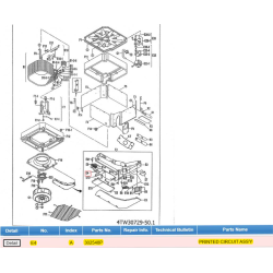 DAIKIN 302548P PRINTED CIRCUIT ASS'Y