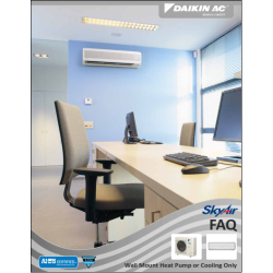 Daikin 24,000 btu 17.6 SEER Heat Pump & Air Conditioner Ductless Mini Split FAQ24PVJU / RZQ24PVJU9