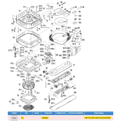 DAIKIN 154960J SET PLATE/ HEAT EXCHANGER