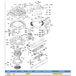 DAIKIN 153623J TERMINAL BLOCK