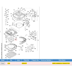 DAIKIN 0950477 WIRE HARNESS, FAN MOTOR