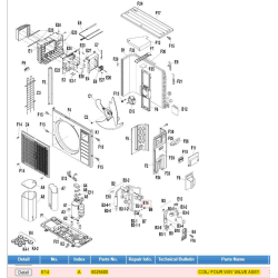 DAIKIN 6025680 COIL/ FOUR WAY VALVE ASSY.