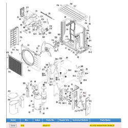 DAIKIN 6025117 PLATE/ RADIATION SHIELD