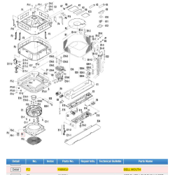 DAIKIN 168603J BELL MOUTH