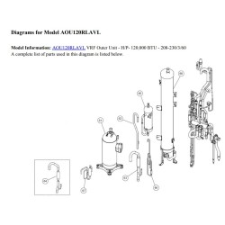 FUJITSU K9378741096 aka 9378741096 PIPE A SUCTION ASSY VAB