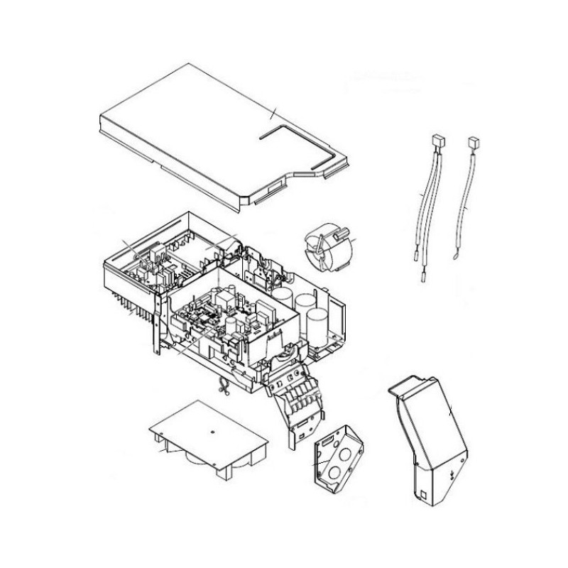 FUJITSU K9900544010 aka 9900544010 THERMISTOR OUTDOOR HFI-RLS