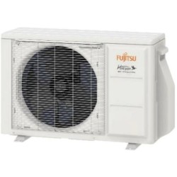 Fujitsu 09LUAS1 9,000 BTU 22.5 SEER Heat Pump & Air Conditioner Ductless Recessed Cassette Mini Split ACUH09LUAS1 / AOUH09LUAS1
