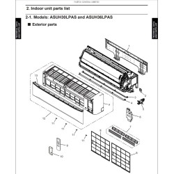 FUJITSU K9386990004 aka 9386990004 BRACKET WALL HY ASU30RLE
