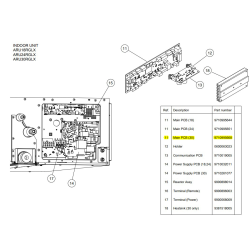 FUJITSU K9710995668 aka 9710995668 CONTROLLER PCB HY