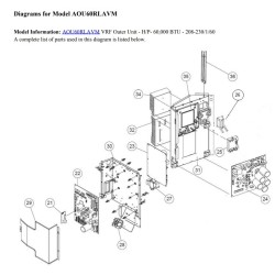FUJITSU K9709901069 aka 9709901069 IPM PCB HVAB AOU60RLAVM K09CQ-1500HUE-TR1-SV