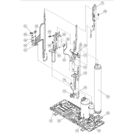 FUJITSU K9372524039 aka 9372524039 STRAINER ASSY HVAB