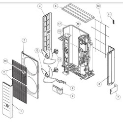 FUJITSU K9379416016 aka 9379416016 TOP PANEL SA HVAB DW