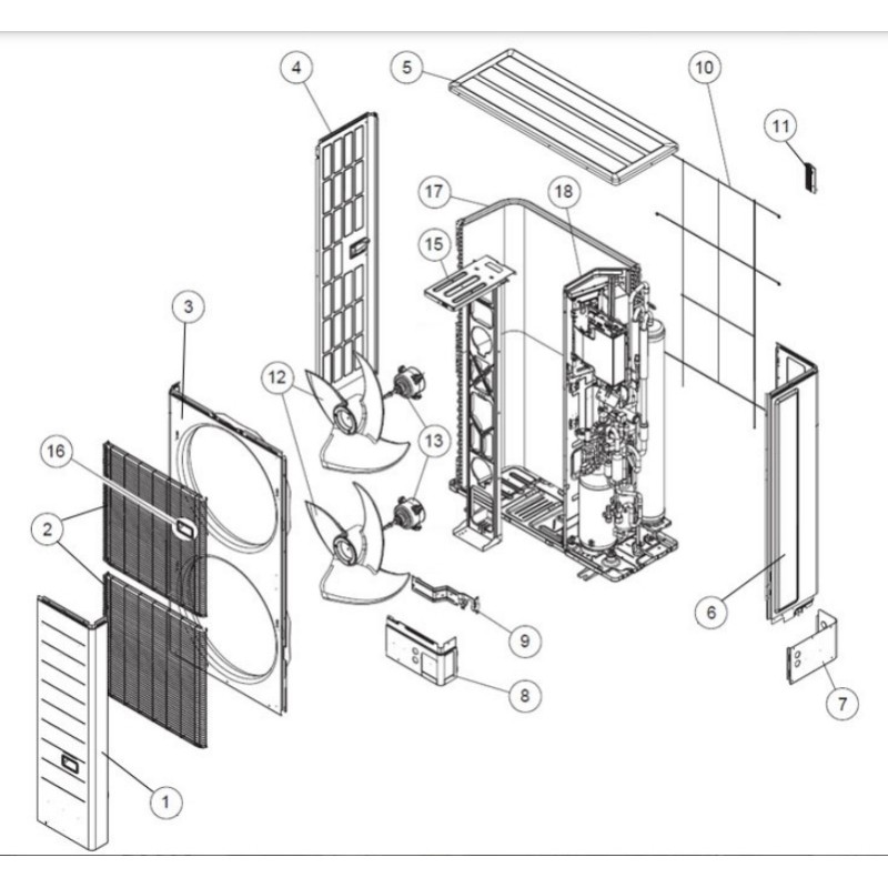 FUJITSU K9380570028 aka 9380570028 CABINET R SA HVAB