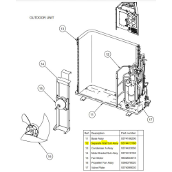 FUJITSU K9374413188 aka 9374413188 SEPARATE WALL HY