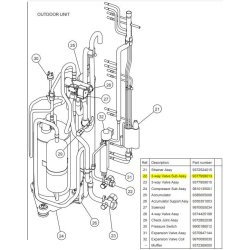 FUJITSU K9377958013 aka 9377958013 VALVE 3-WAY RLXS/FW