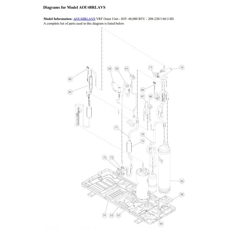 FUJITSU K9382460006 aka 9382460006 VALVE 4 WAY TA HVAB-IV