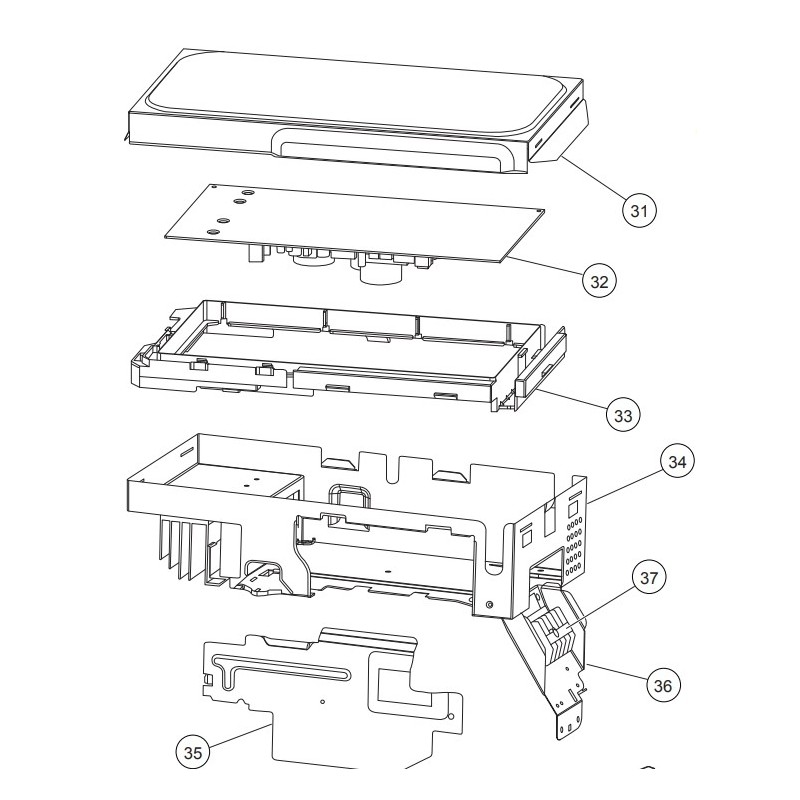 FUJITSU K9900403010 aka 9900403010 Heat Exchanger Thermistor
