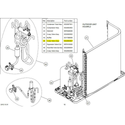 FUJITSU K9332653007 aka 9332653007 VALVE 3 WAY TA AOU9/12RL2