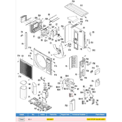 DAIKIN 6024937 GAS STOP VALVE ASSY.