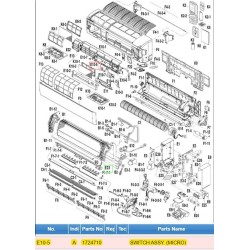 DAIKIN 1724710 SWITCH ASSY. (MICRO)