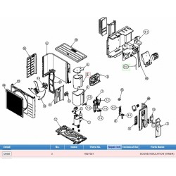 DAIKIN 4027021 SOUND INSULATION (INNER)