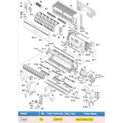 DAIKIN 1299719 HEAT SHELTER