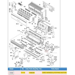 DAIKIN 1288360 WIRE HARNESS (STEPPING MOTOR)