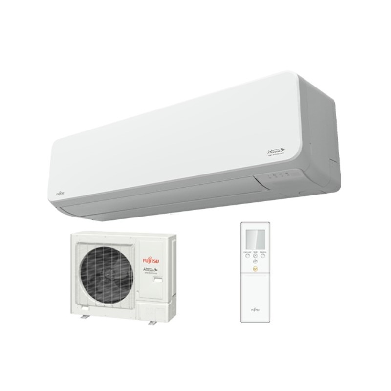 Fujitsu 18LMAS1 18,000 BTU 21.1 SEER Heat Pump & Air Conditioner Ductless Mini Split ASUH18LMAS / AOUH18LMAS1