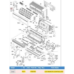 DAIKIN 1768145 LID/ REMOTE CONTROLLER