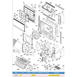 DAIKIN 1767421 AIR GUIDE PLATE ASSY.