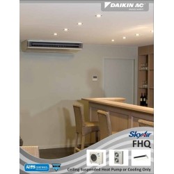Daikin 30,000 btu 17.2 SEER Heat Pump & Air Conditioner Ductless Mini Split FHQ30PVJU / RZQ30PVJU