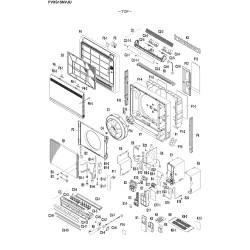 DAIKIN 2262602 REMOTE CONTROLLER ASSY.