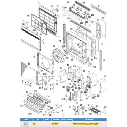 DAIKIN 2111519 REMOTE CONTROLLER HOLDER